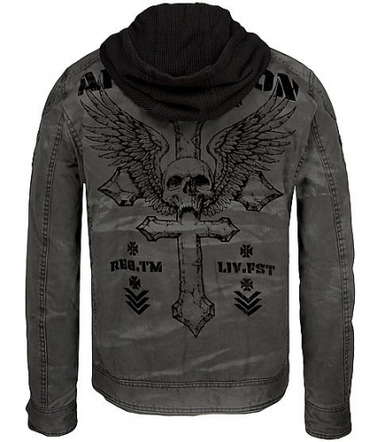 Куртка Affliction Black Premium Unstoppable Jacket купити